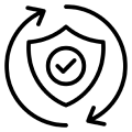 Black chess piece icon